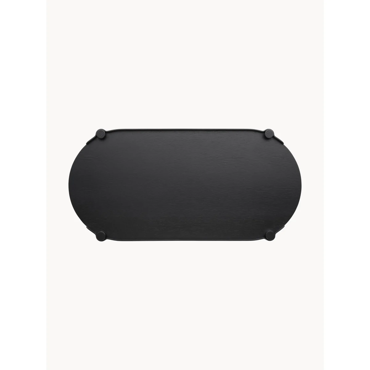 Oval Oak Wood Coffee Table Woody – image 3