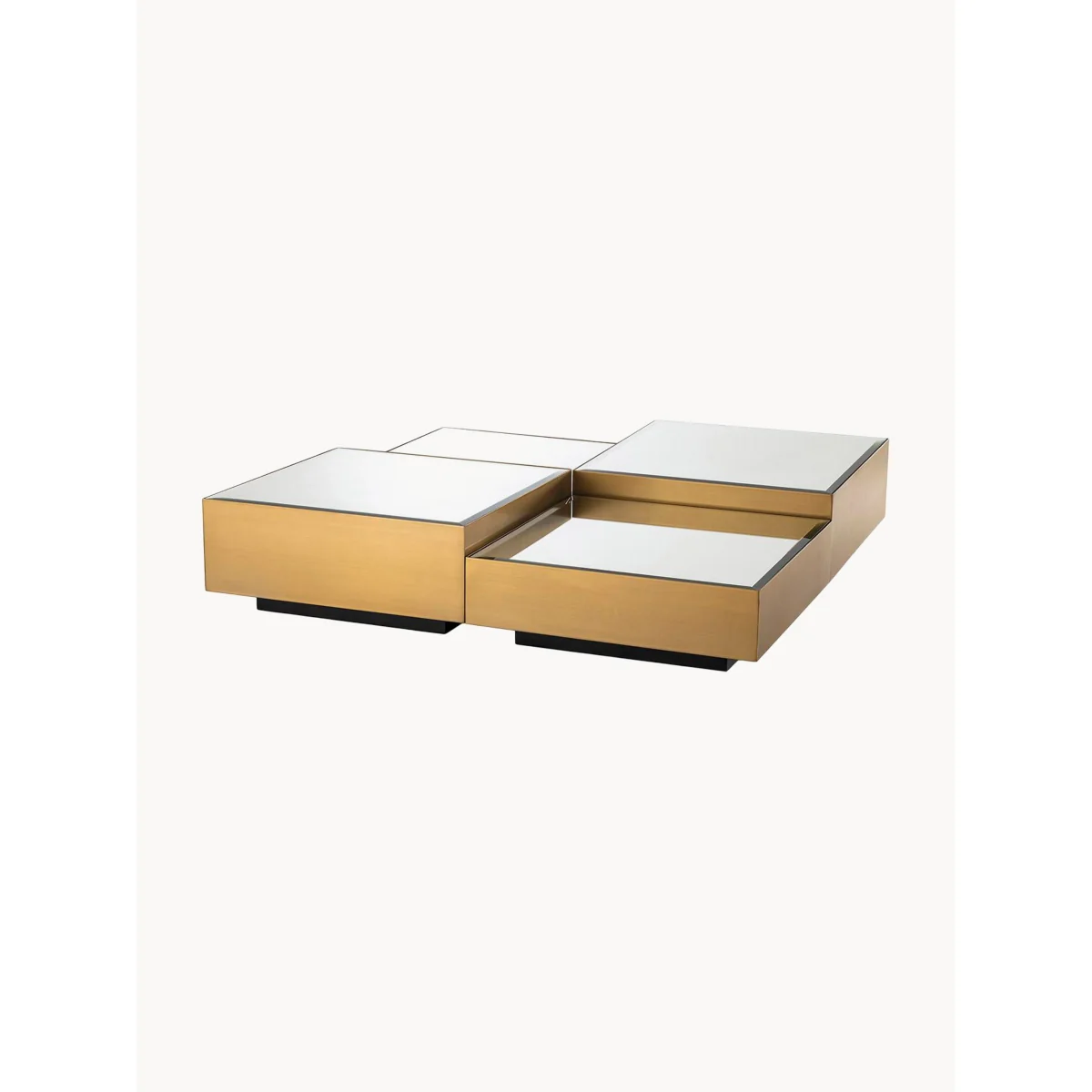Mirrored Coffee Tables Esposito, Set of 4 – image 2
