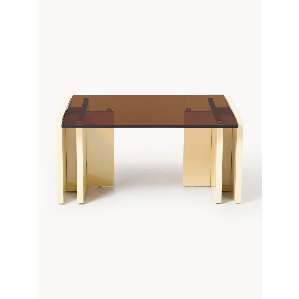 Coffee Table Elam with Glass Top – image 2