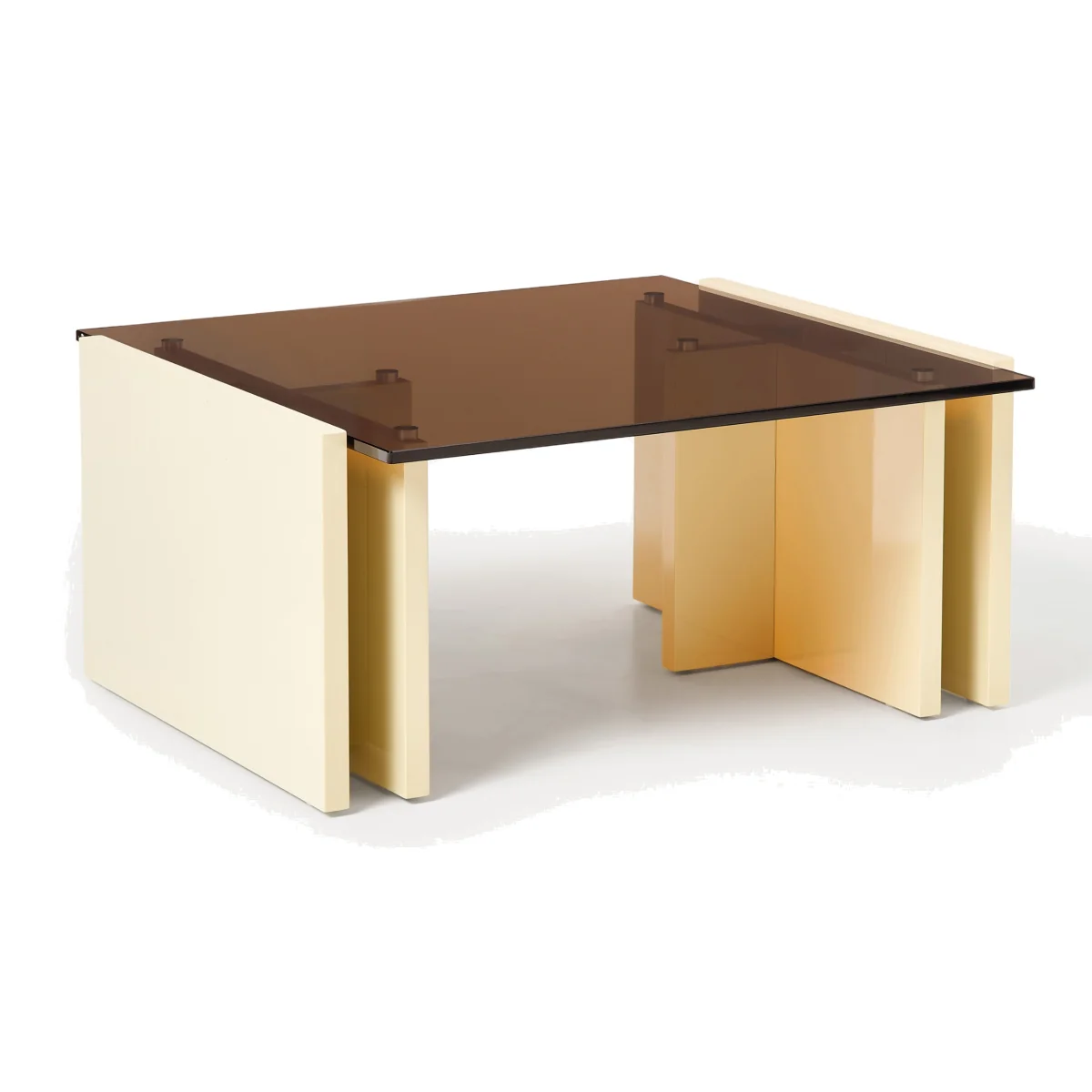Coffee Table Elam with Glass Top – image 1