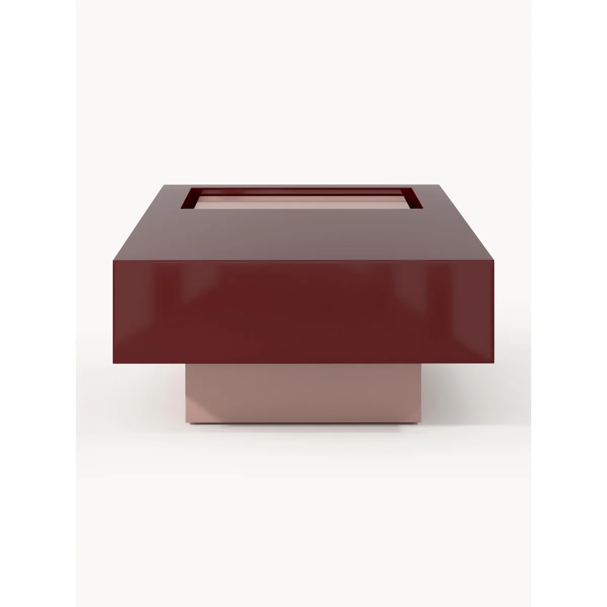 Rectangular Coffee Table Alessa with Storage Space – image 3
