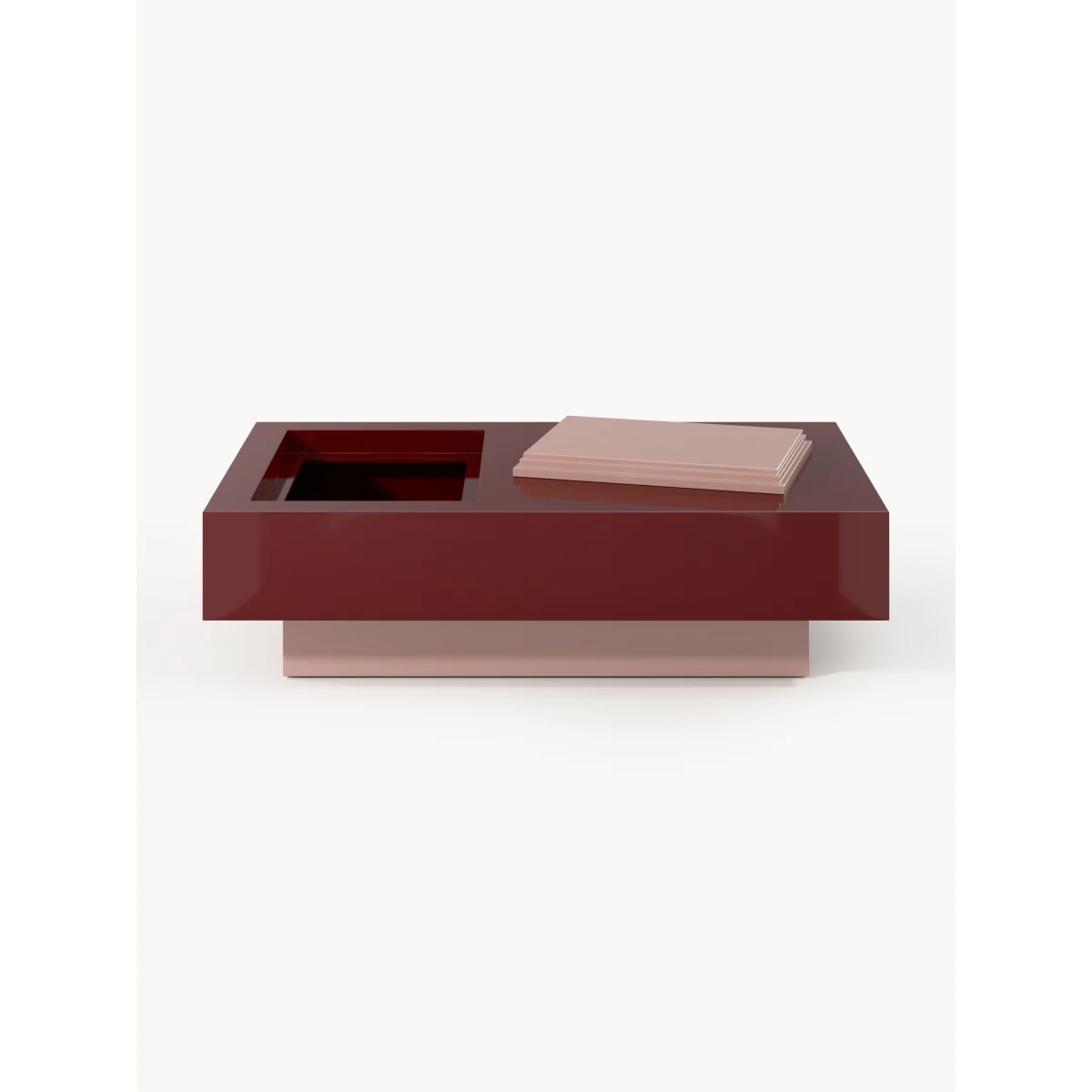 Rectangular Coffee Table Alessa with Storage Space – image 4