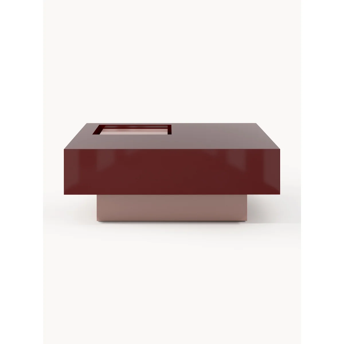 Square Coffee Table Alessa with Storage Space – image 3