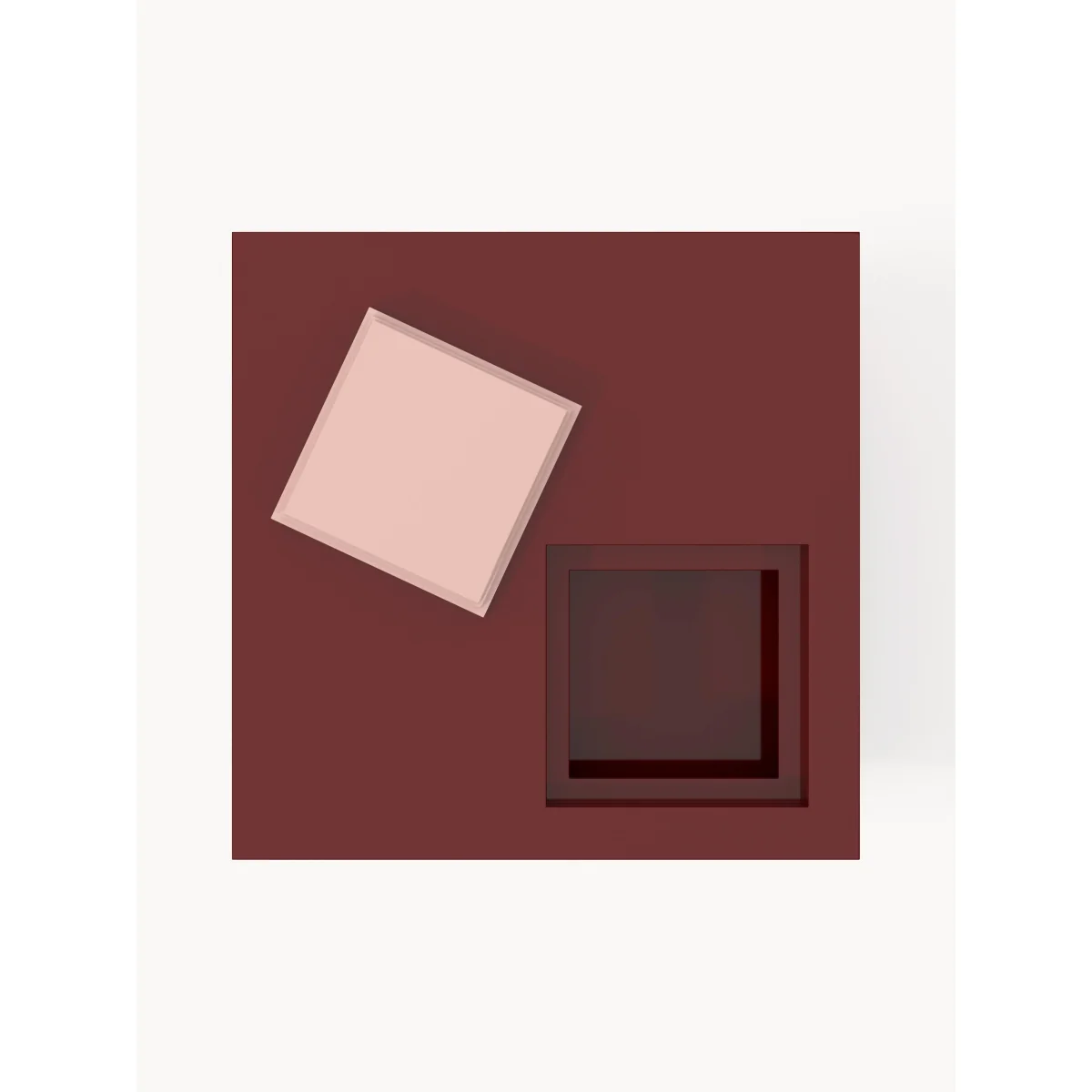 Square Coffee Table Alessa with Storage Space – image 5