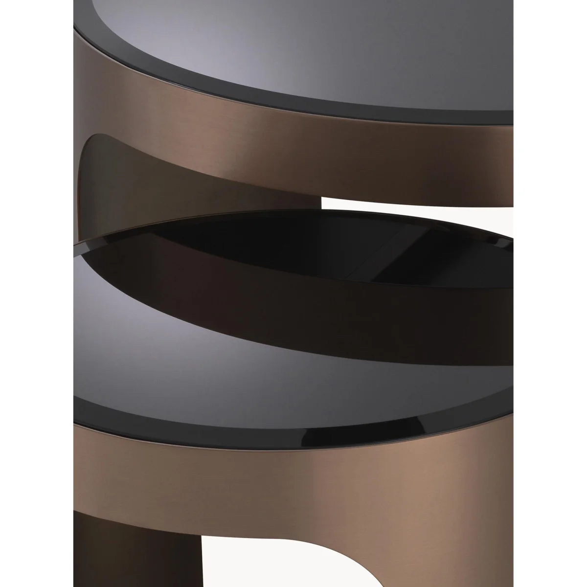 Coffee Tables Piemonte with Glass Tops, Set of 2 – image 4