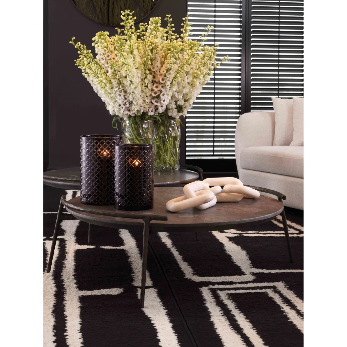 Coffee Table Arca with Marble Top – image 5