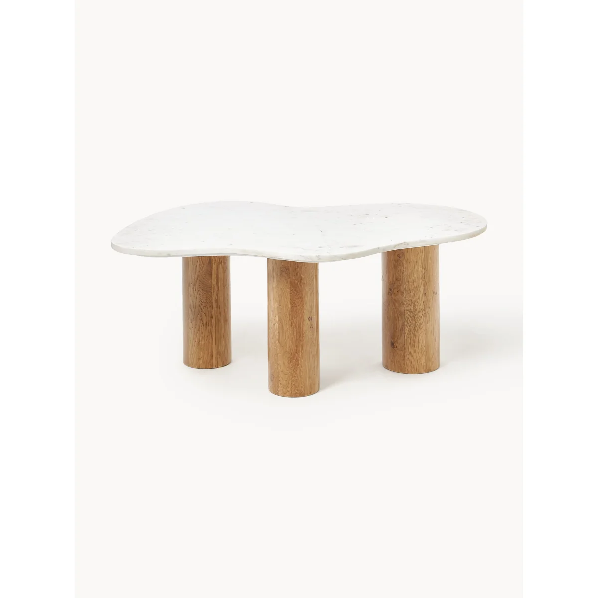 Organic-Shaped Marble Coffee Table Naruto – image 2