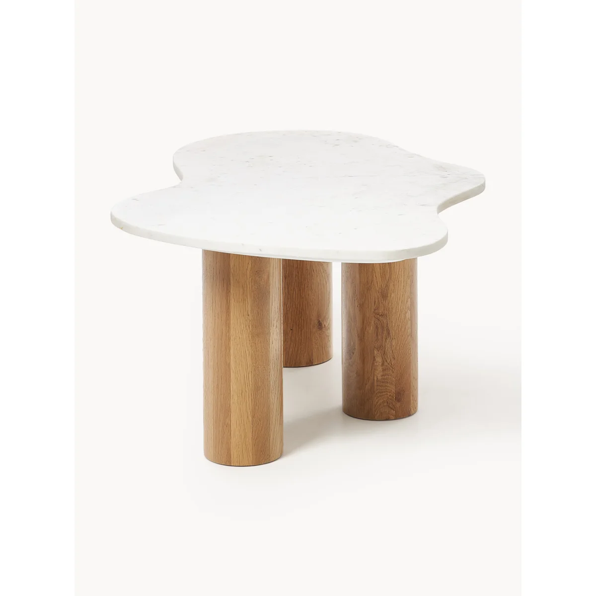 Organic-Shaped Marble Coffee Table Naruto – image 3