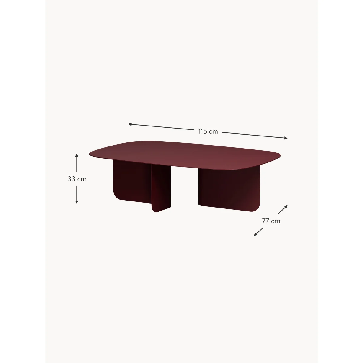 Handmade Coffee Table Livia – image 6