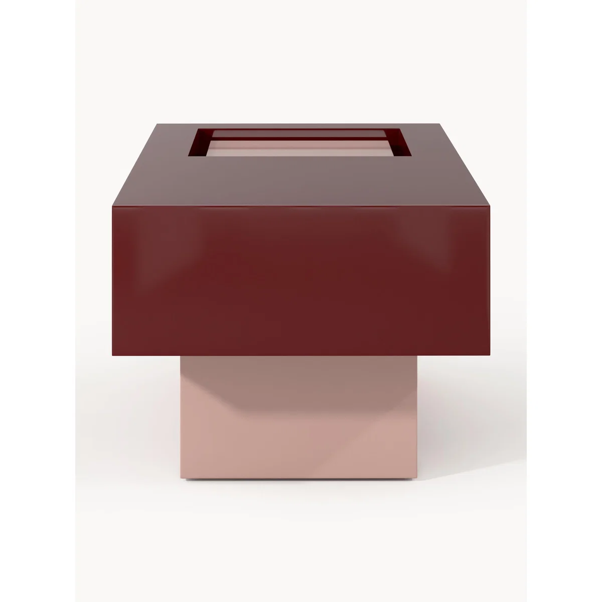 Rectangular Coffee Table Alessa with Storage Space – image 3