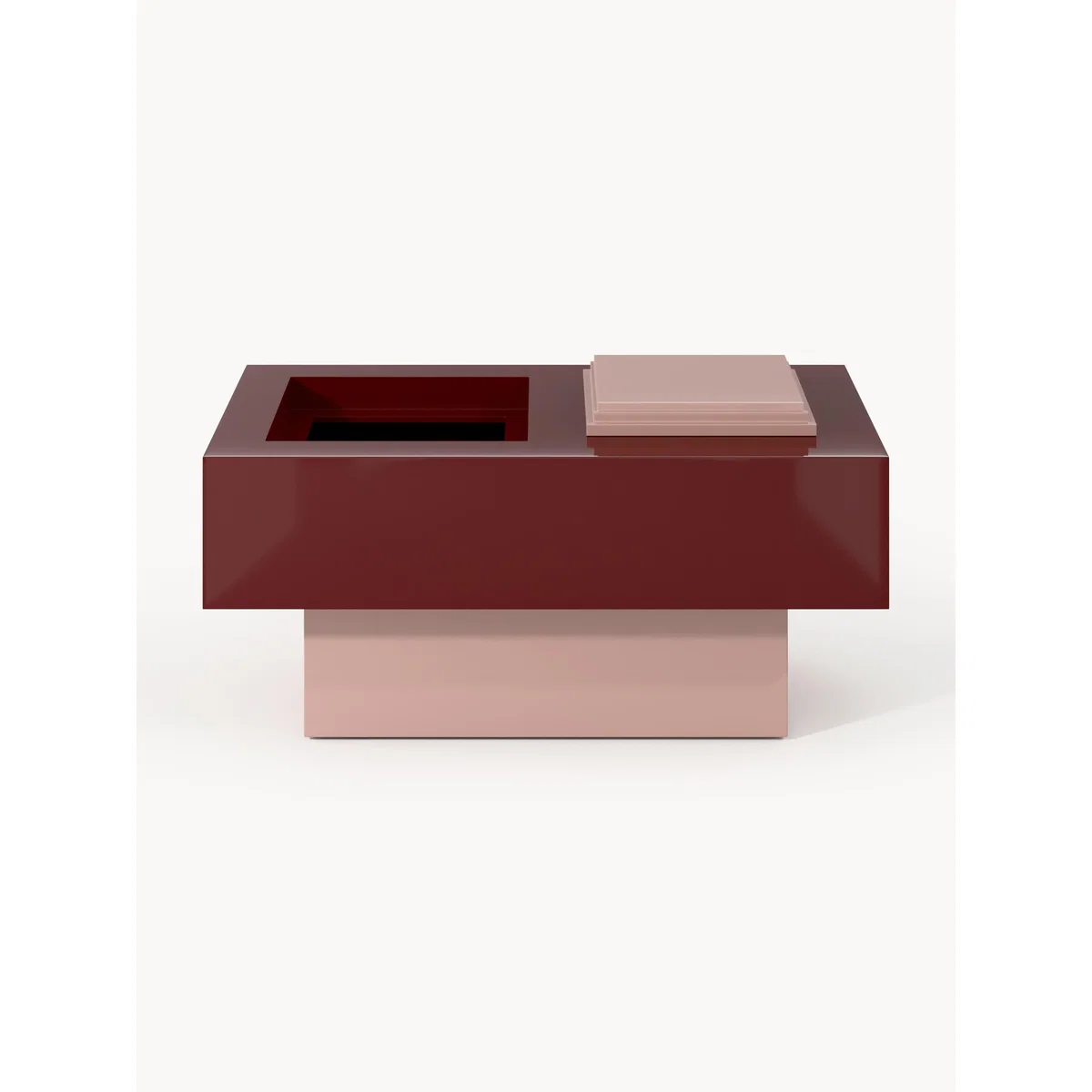 Rectangular Coffee Table Alessa with Storage Space – image 4