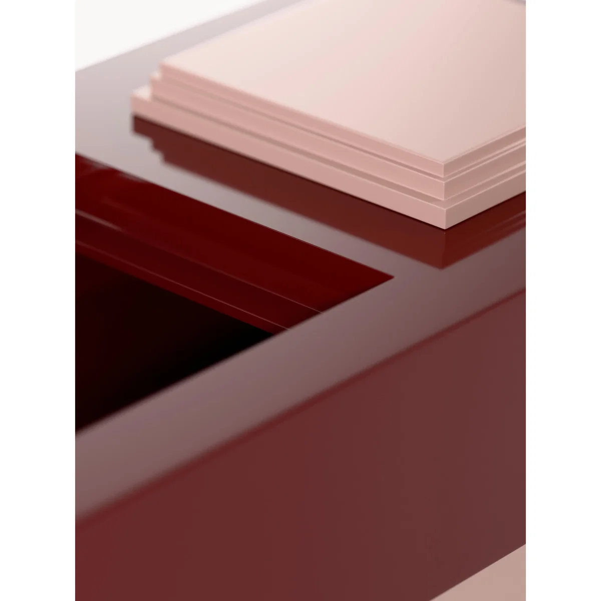 Rectangular Coffee Table Alessa with Storage Space – image 6