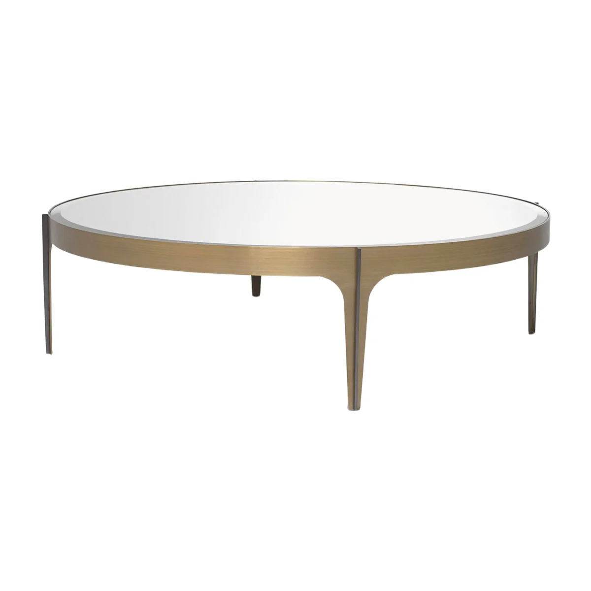 Round Coffee Table Artemisa with Mirrored Top – image 1