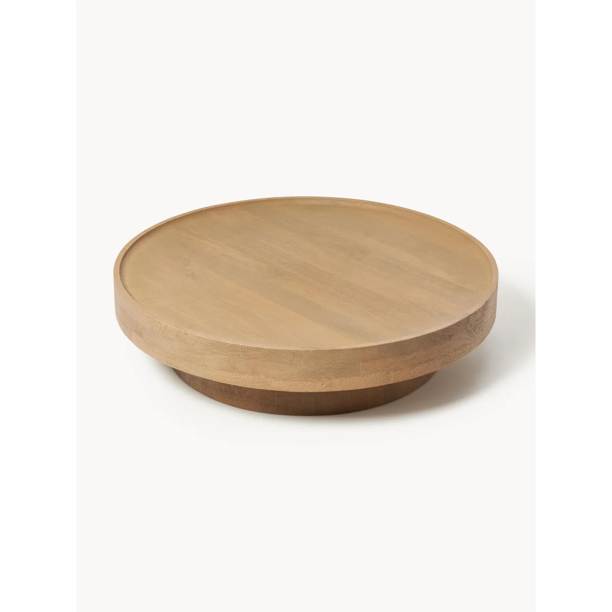 Round XL Mango Wood Coffee Table Benno – image 3