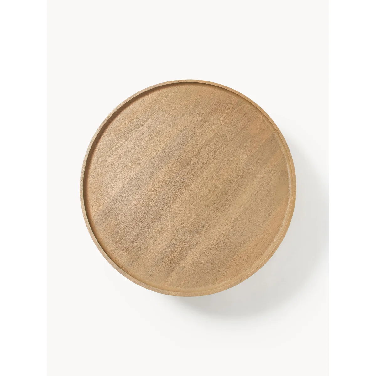 Round XL Mango Wood Coffee Table Benno – image 7