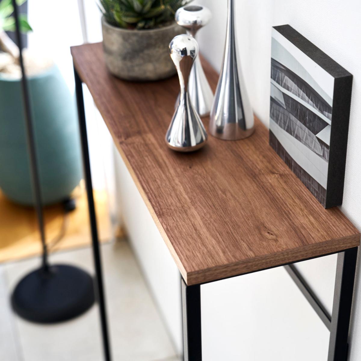 Black Tower Console Table – image 9
