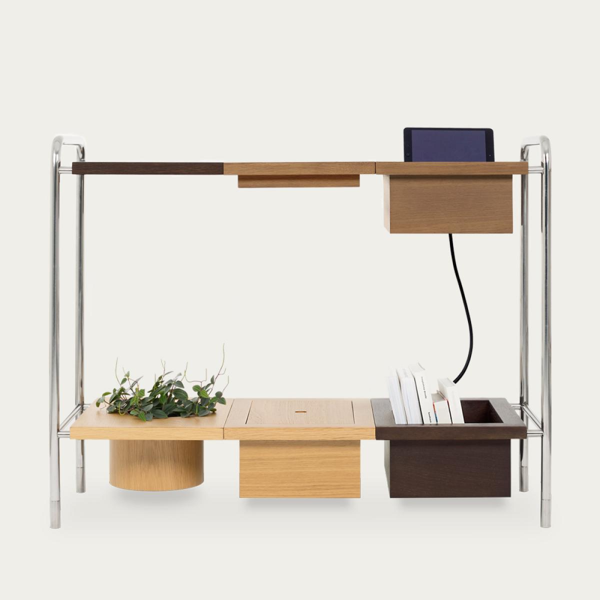 Oscar Console Table W/ Charging Box – image 1