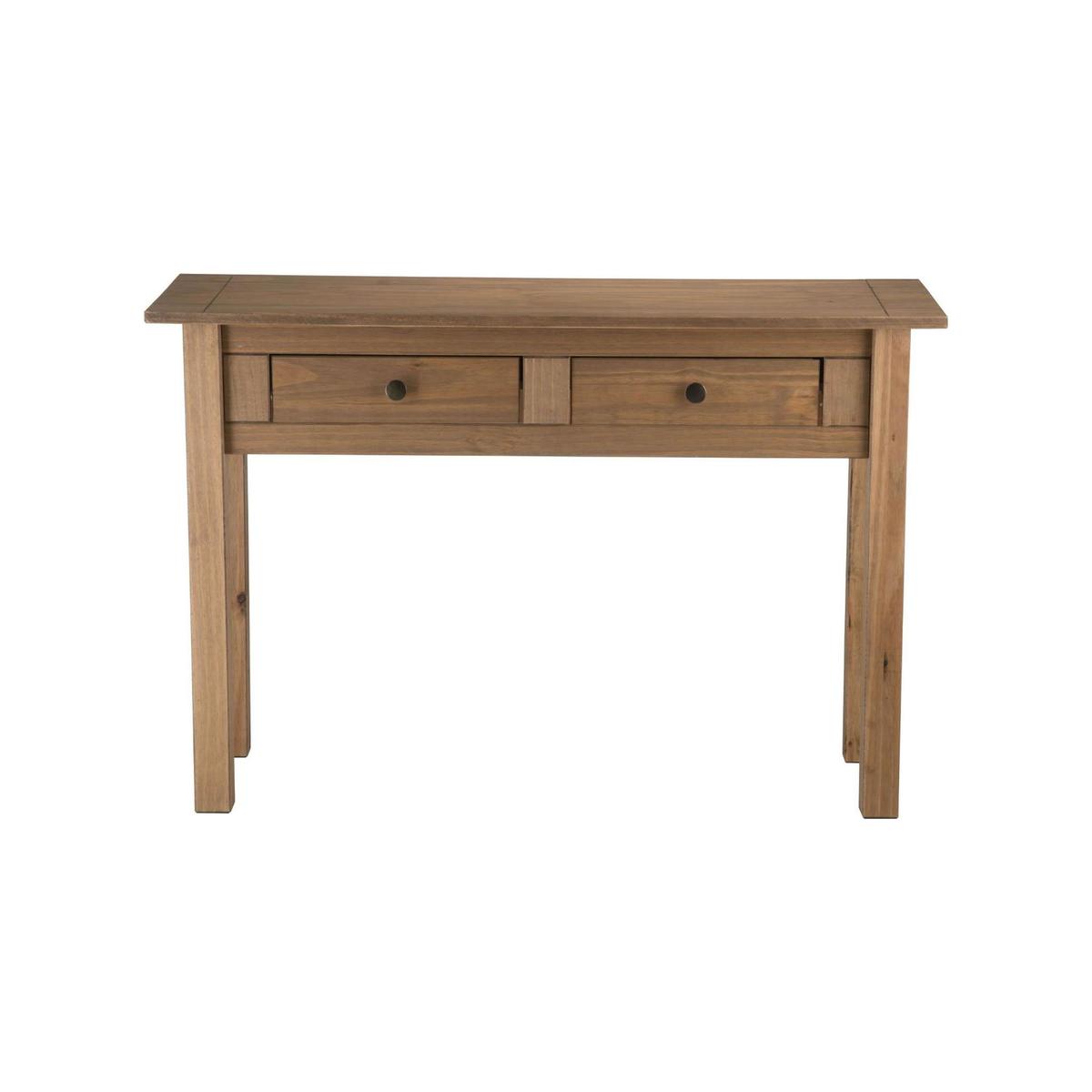 Santiago Pine Console Table Natural – image 2
