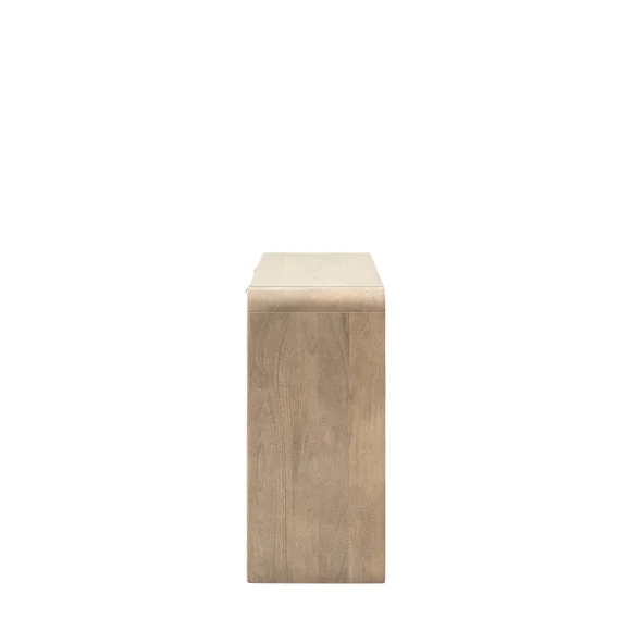 Cedar & Sage Ontario Mango Wood 2 Drawer Console Table – image 6
