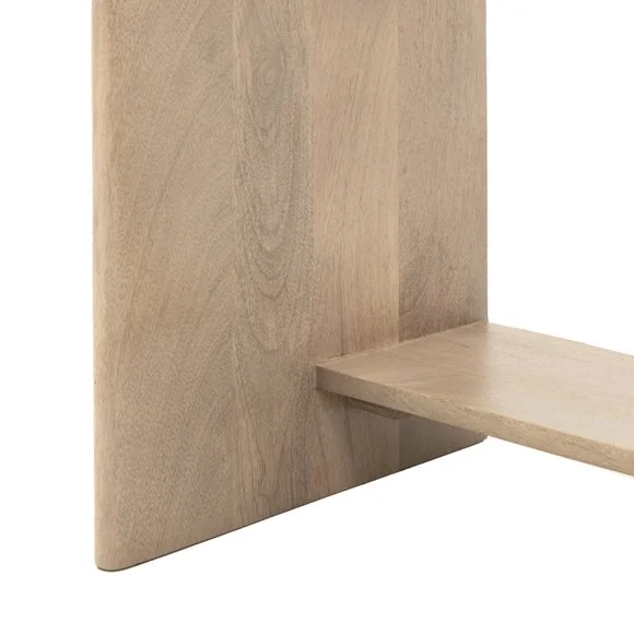 Cedar & Sage Ontario Mango Wood 2 Drawer Console Table – image 8