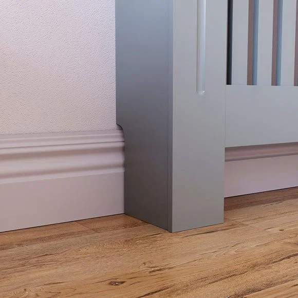 Return - Vida Designs Chelsea Radiator Cover, Grey Large – image 5