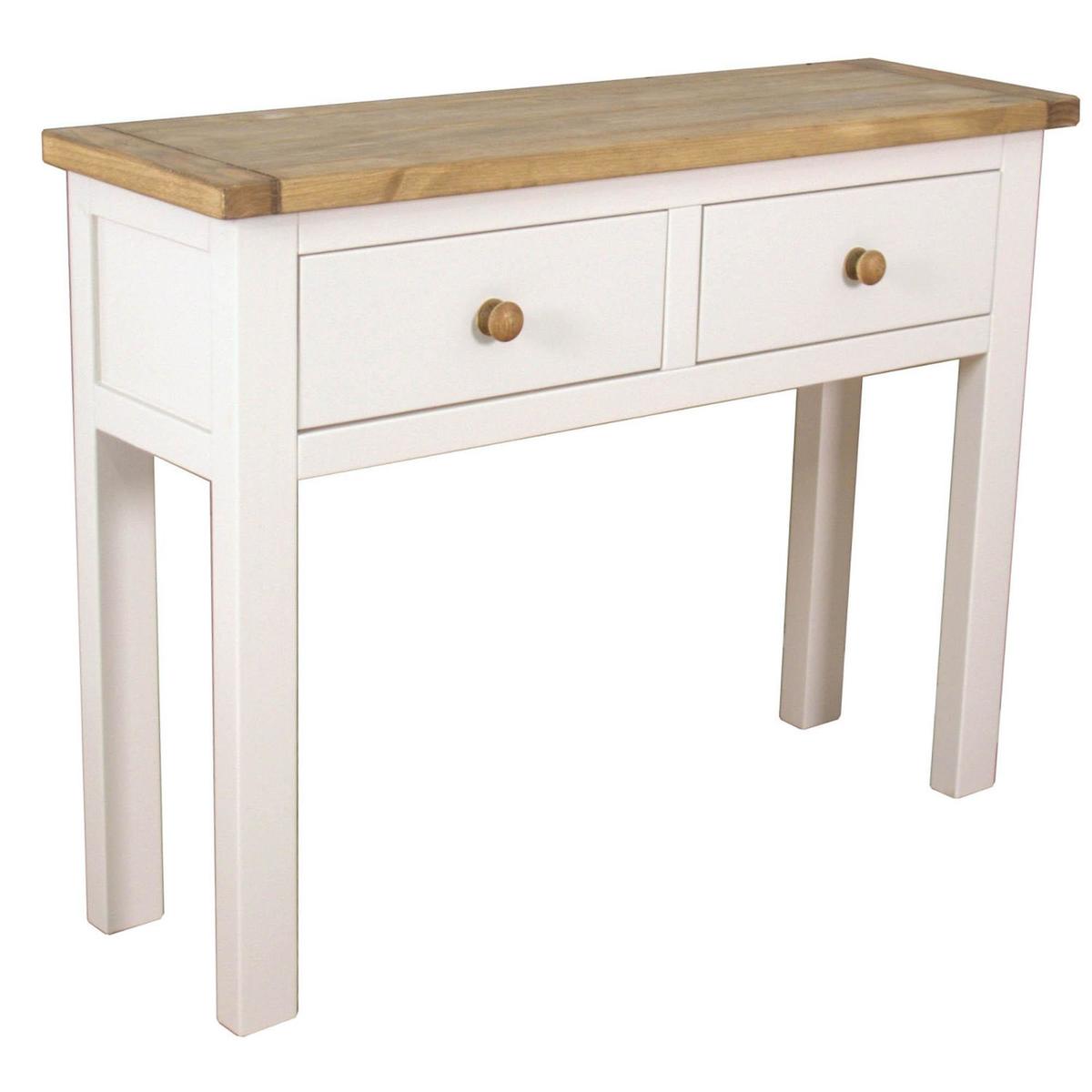 Kansas White Console Table White – image 4