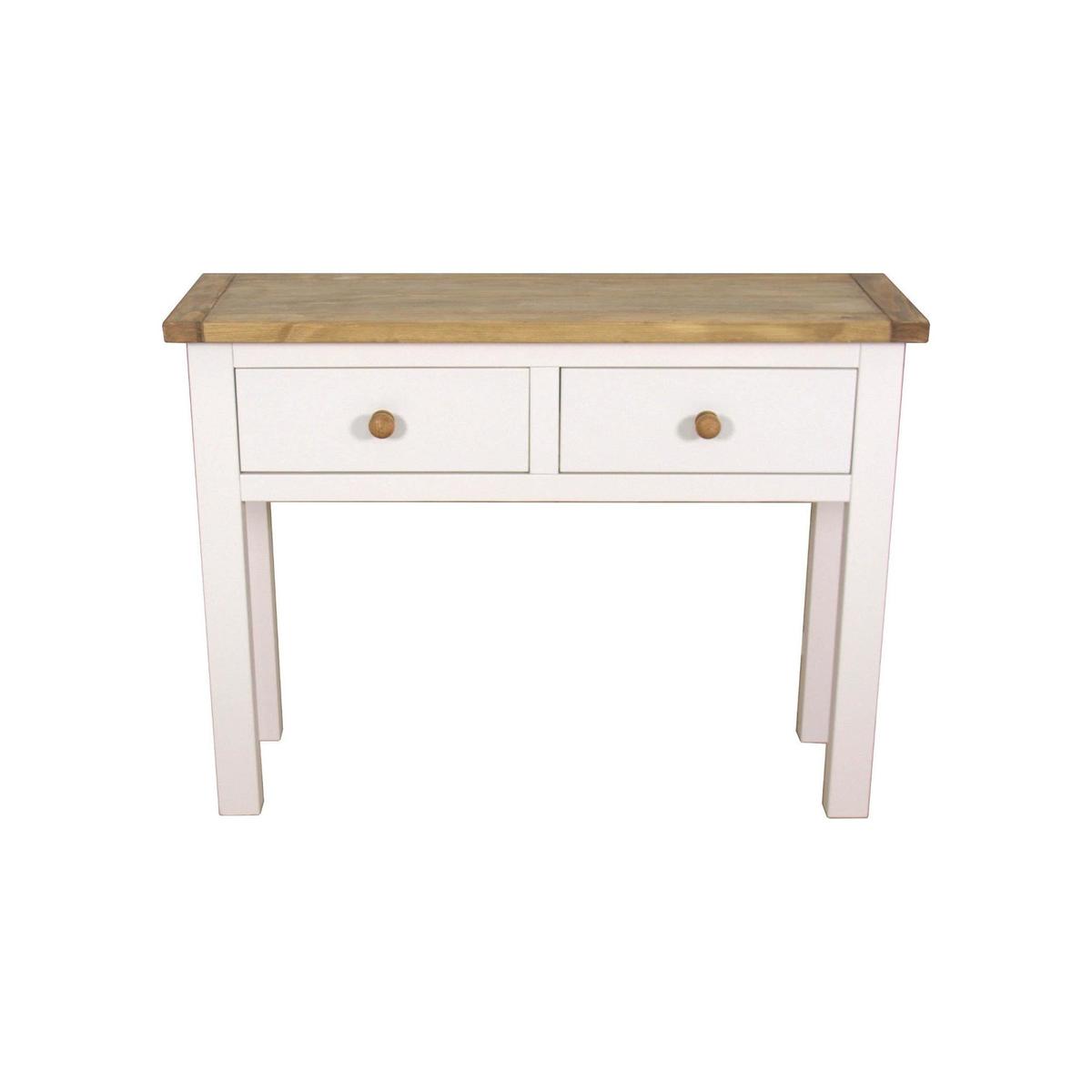 Kansas White Console Table White – image 2