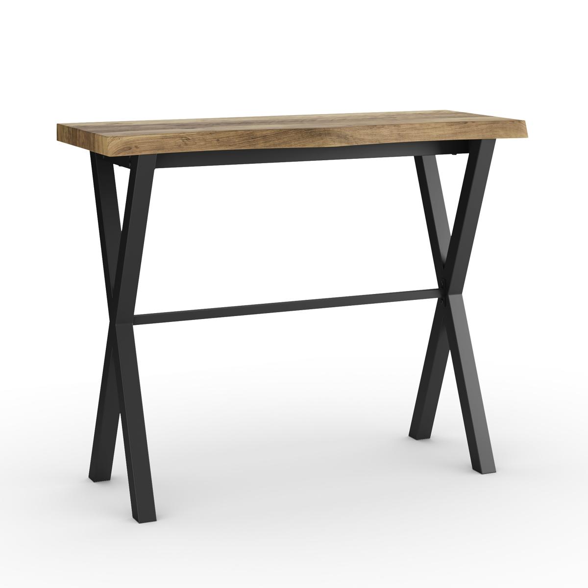 Ezra Console Table, Rustic Wood Effect Rustic Oak Effect – image 5