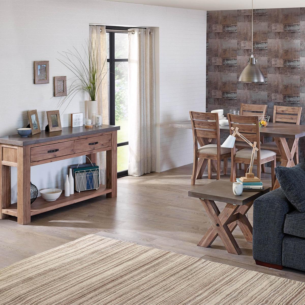 Harvey Acacia Console Table Brown – image 4
