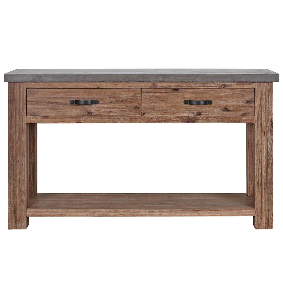 Harvey Acacia Console Table Brown – image 5