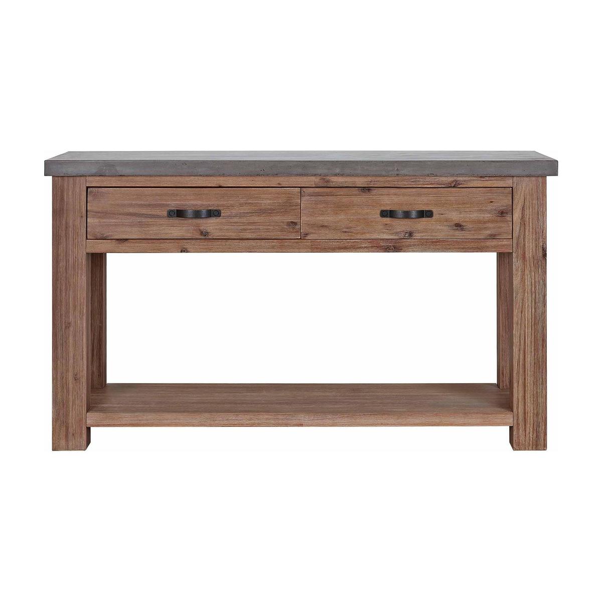 Harvey Acacia Console Table Brown – image 1