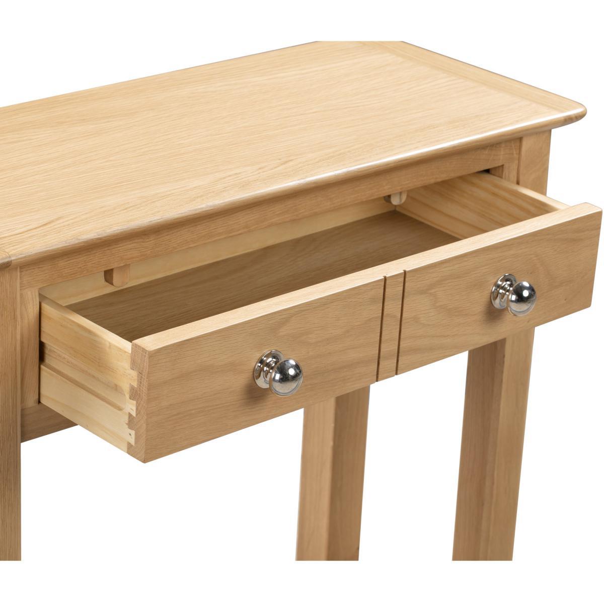 Cotswold Console Table Brown – image 2