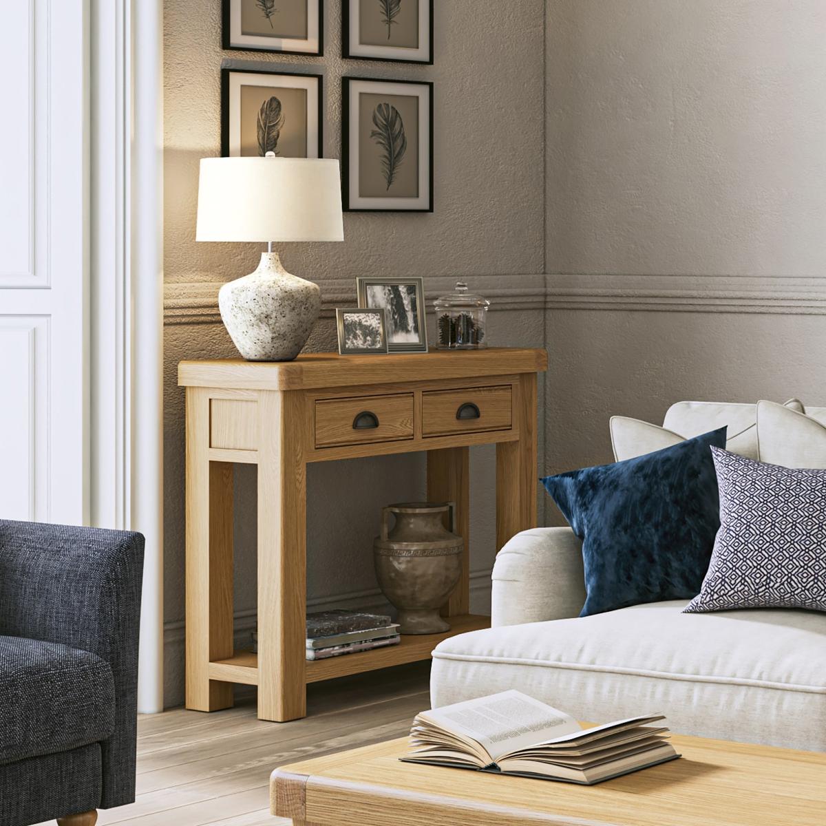 Normandy Console Table Natural – image 1