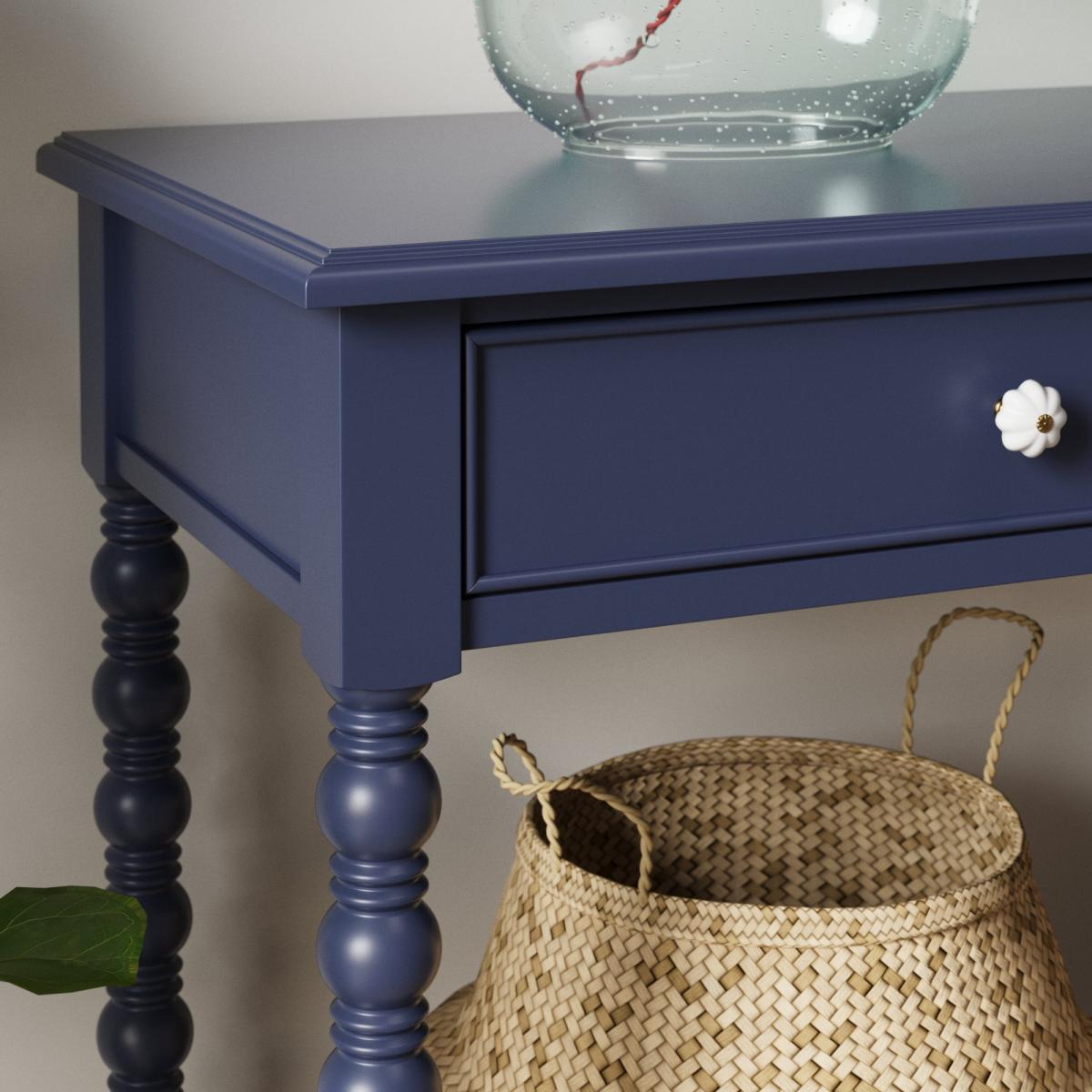 Pippin Console Table, Navy Navy – image 3
