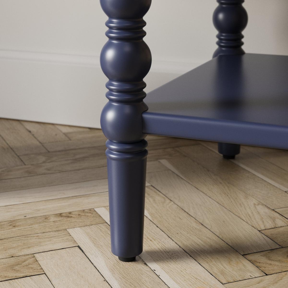 Pippin Console Table, Navy Navy – image 5