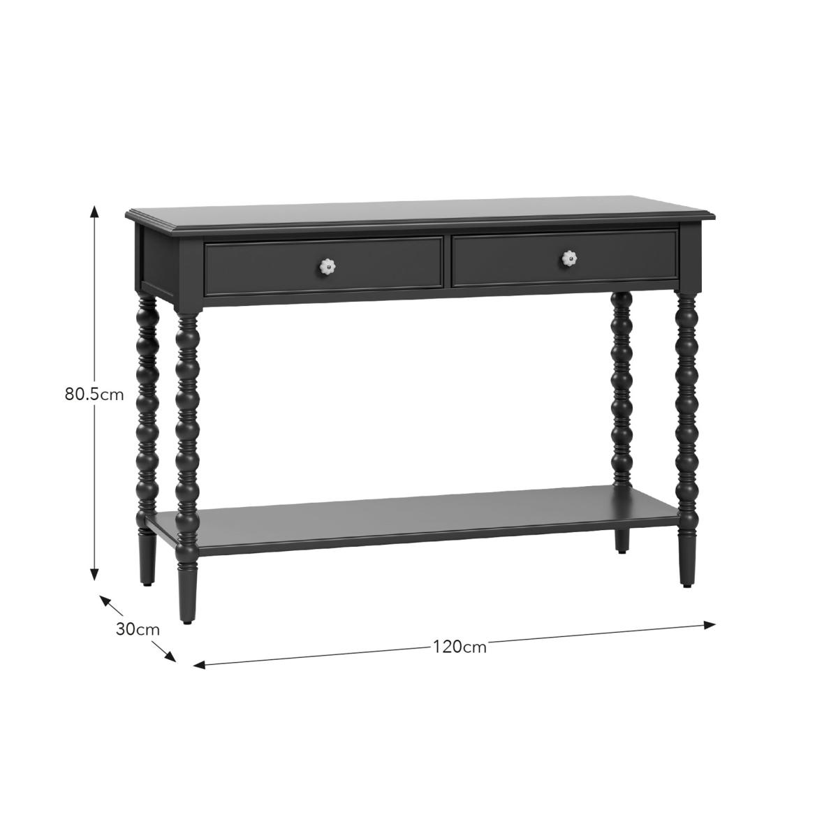 Pippin Console Table, Navy Navy – image 7