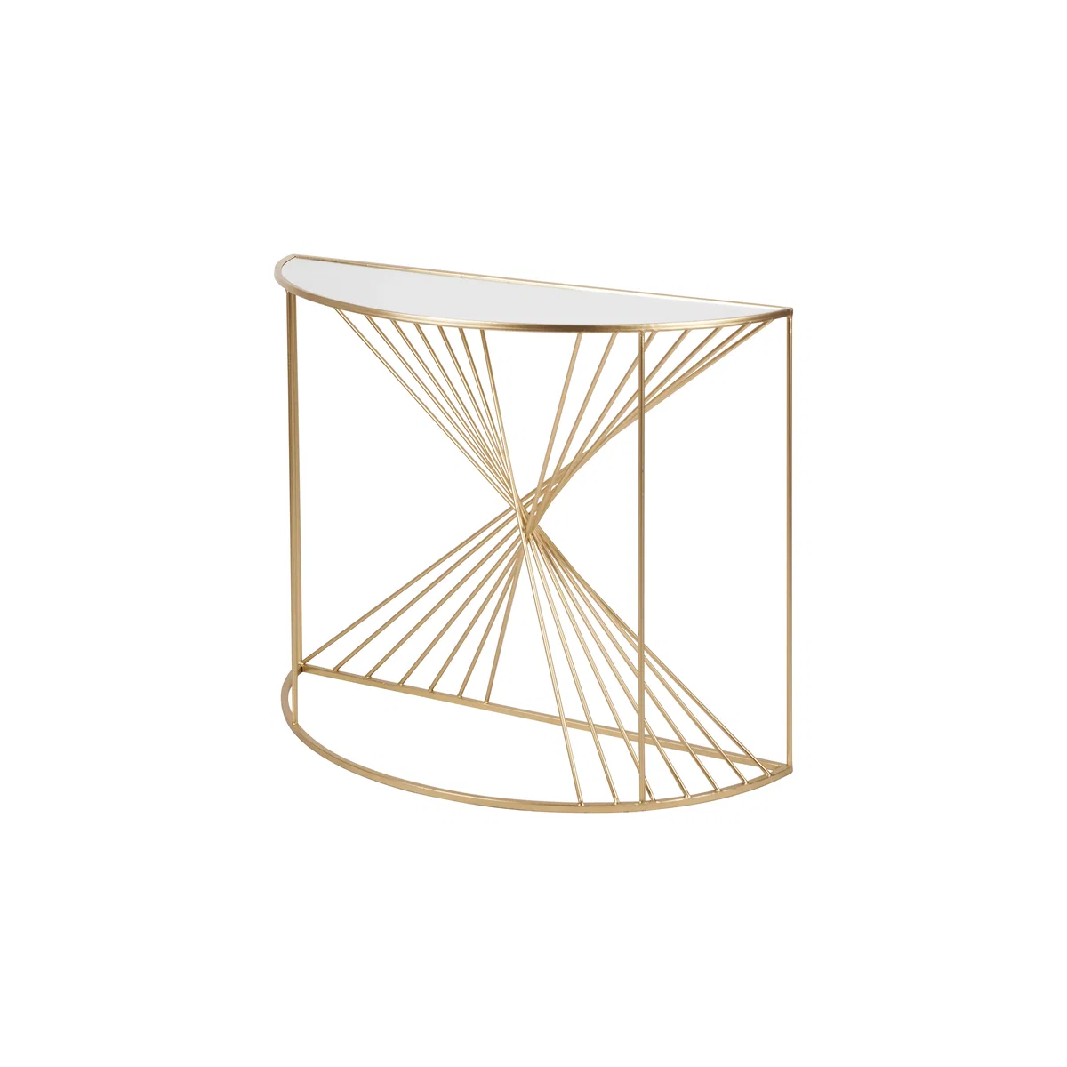 Vertu Half Moon Console Table - Living Room Furniture - In Time for Christmas – image 5