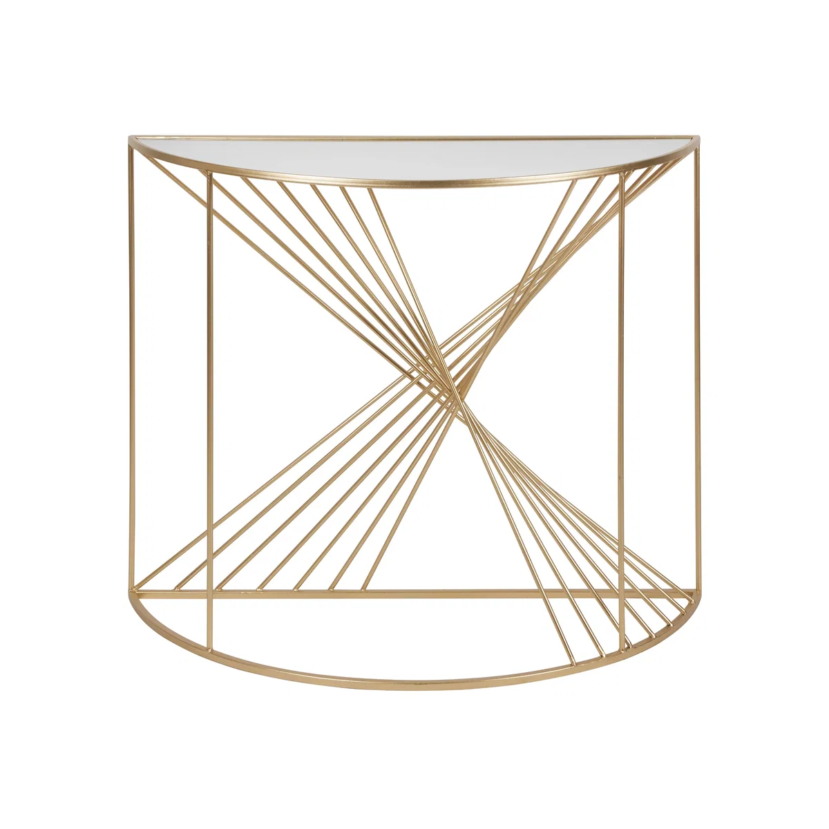 Vertu Half Moon Console Table - Living Room Furniture - In Time for Christmas – image 1