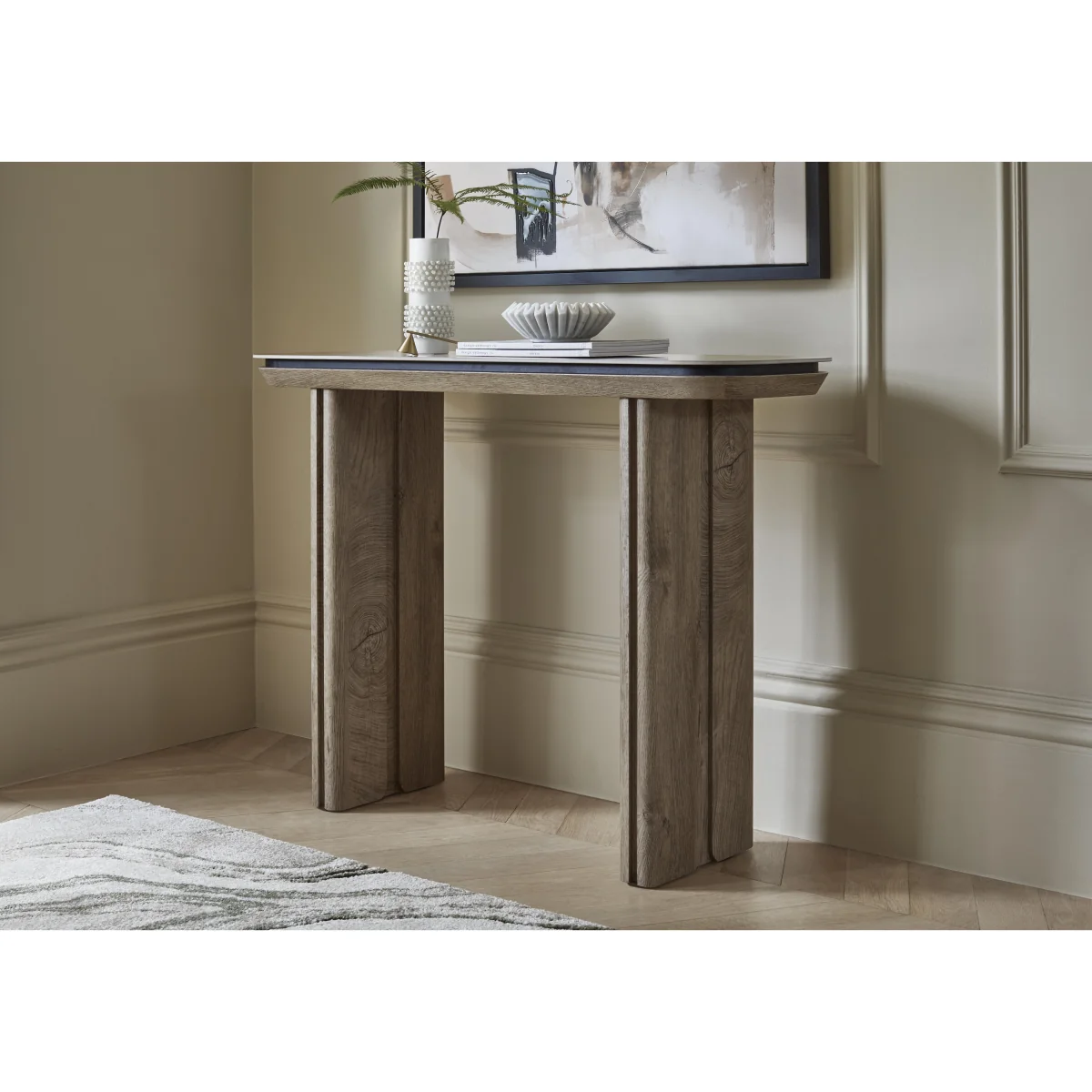 Stonesby Rectangular Console Table – image 2