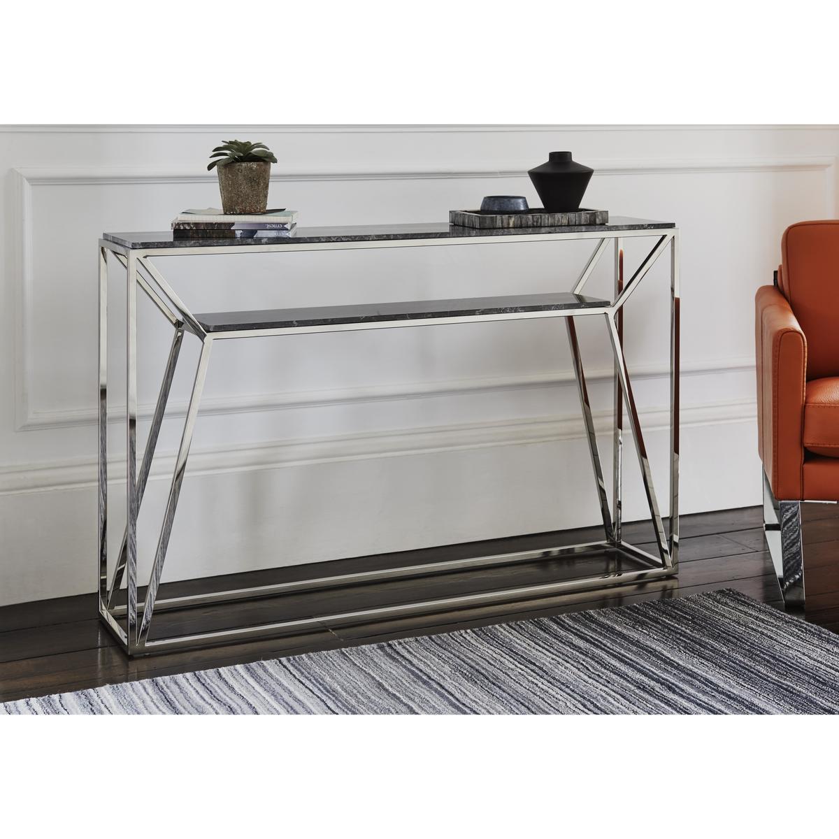 Gianni Console Table - Grey - By Furniture Village – image 3