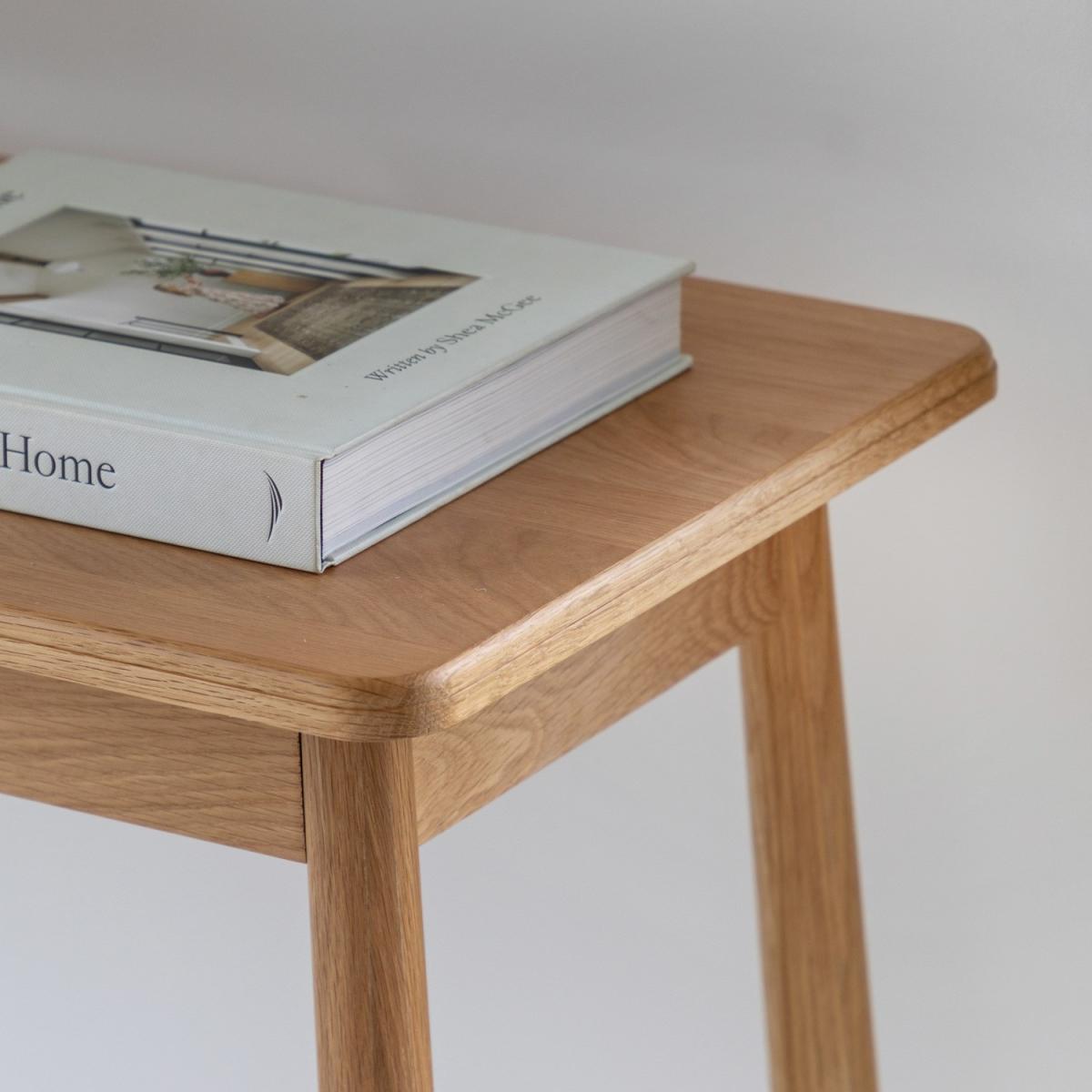 Oak Console Table - Wycombe -  Caspian House – image 3