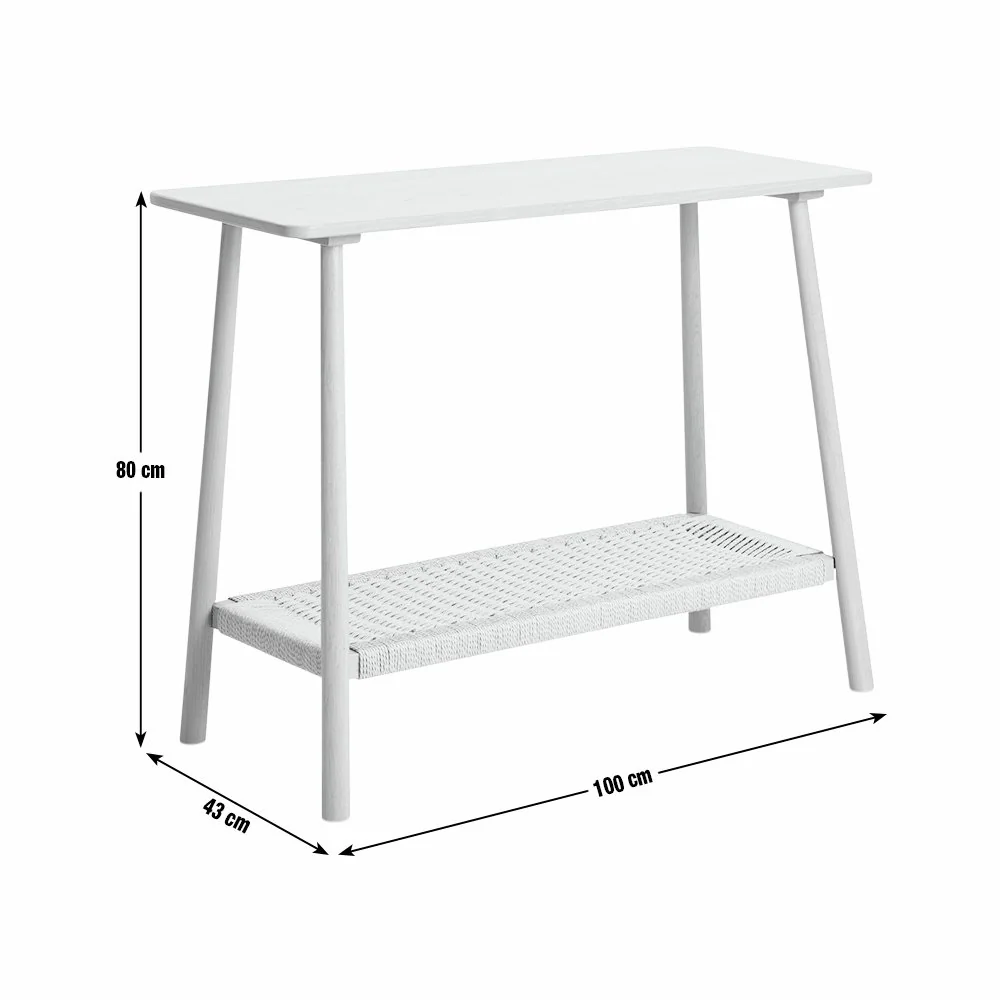 Habitat x Morris & Co. Canterbury Console Table - Natural – image 8