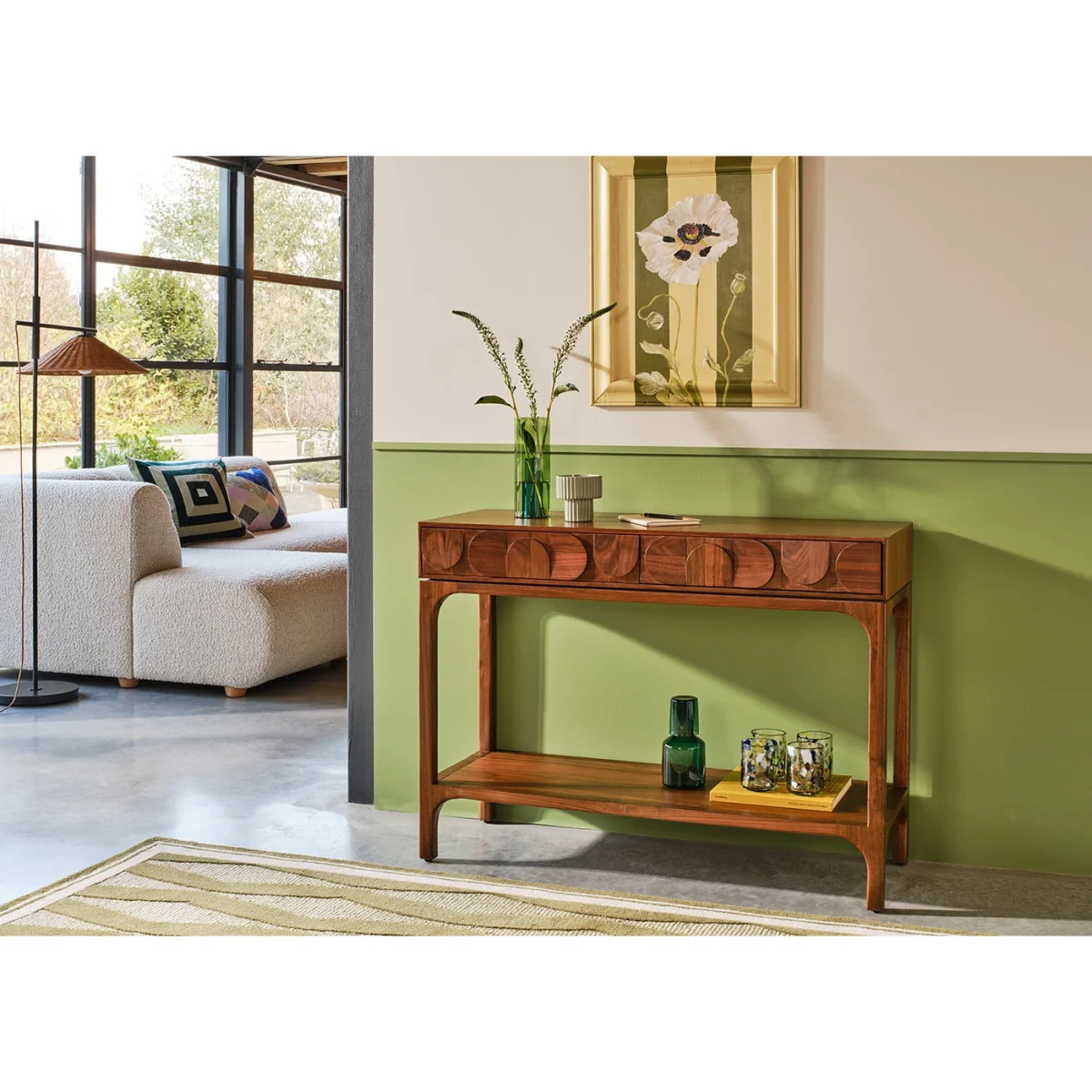 Heal's Zarina Console Walnut – image 2