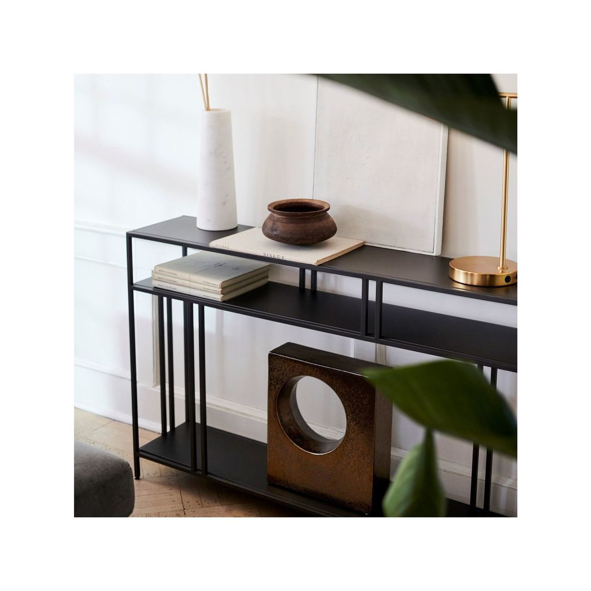 west elm Profile Console Table, Black – image 5