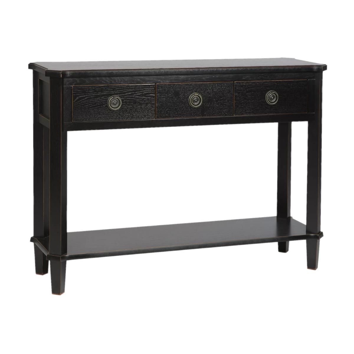 Laura Ashley Henshaw Console Table, Black – image 1