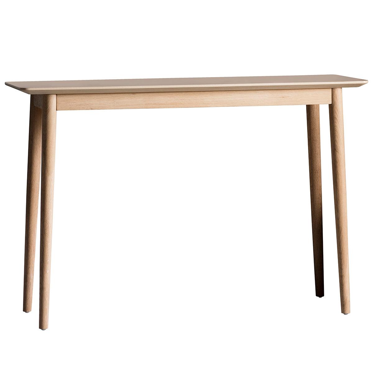 Milano Light Oak Console Table – image 2