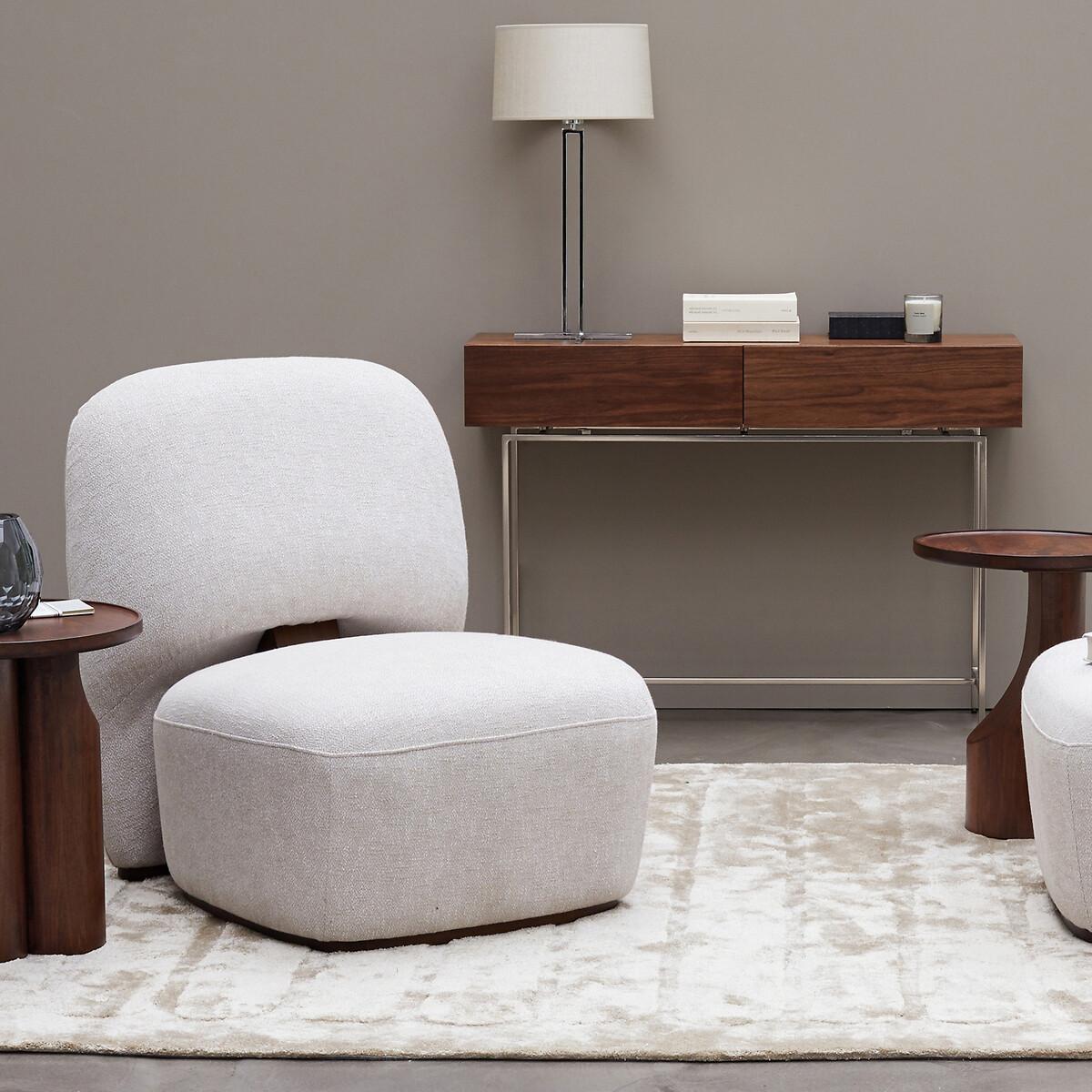 Oreko 2-Drawer Walnut Console Table – image 9