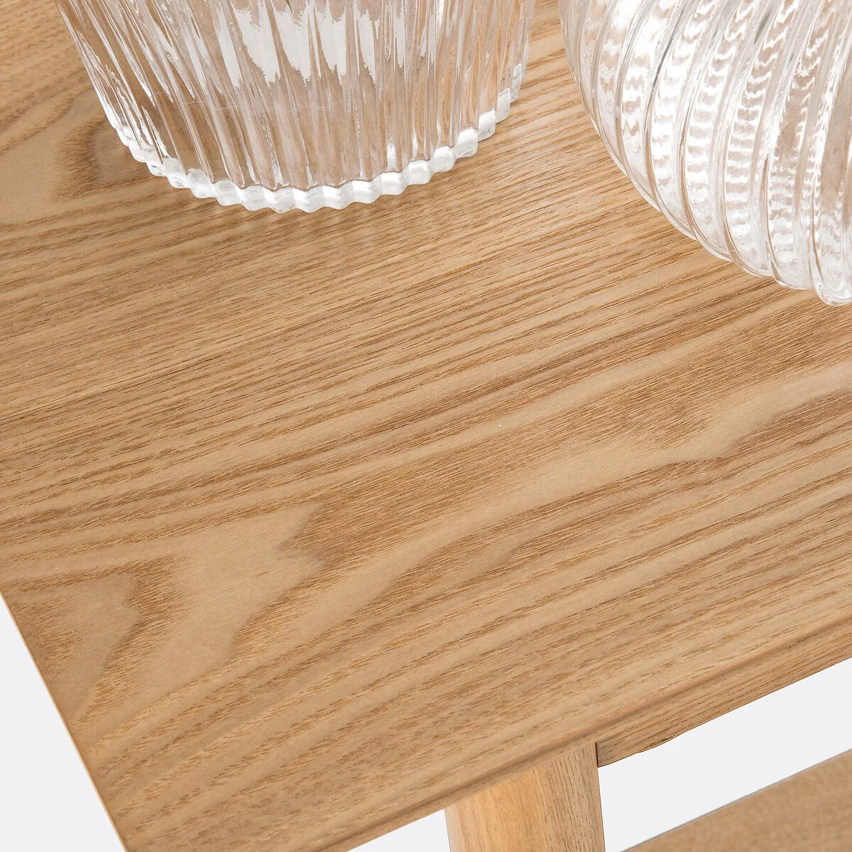 Lussan Double Top Ash Console Table – image 3