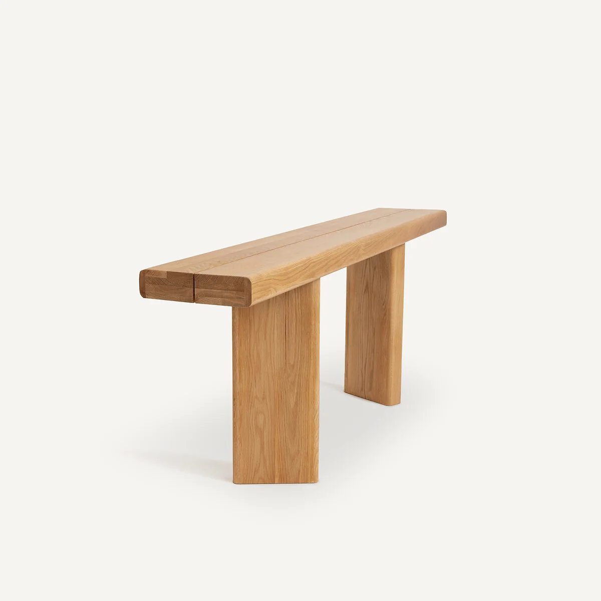 Olaga Console Table in Oak and Veneer – image 5