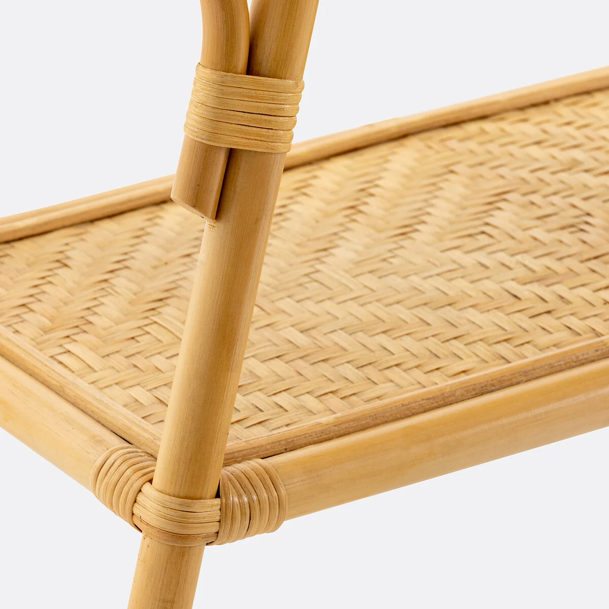 Malu Vintage Console Table in Rattan Cane – image 4